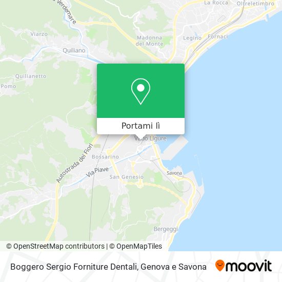 Mappa Boggero Sergio Forniture Dentali