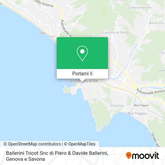 Mappa Ballerini Tricot Snc di Piero & Davide Ballerini