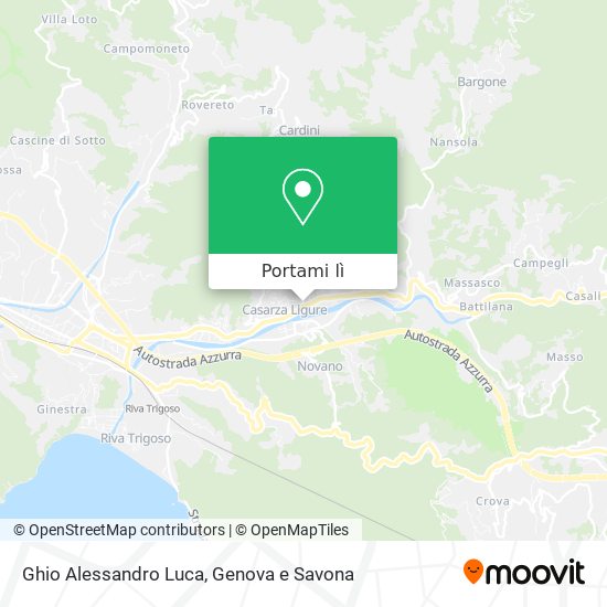 Mappa Ghio Alessandro Luca