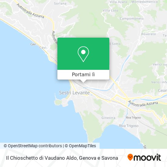 Mappa Il Chioschetto di Vaudano Aldo