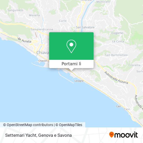 Mappa Settemari Yacht