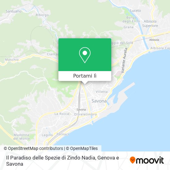 Mappa Il Paradiso delle Spezie di Zindo Nadia