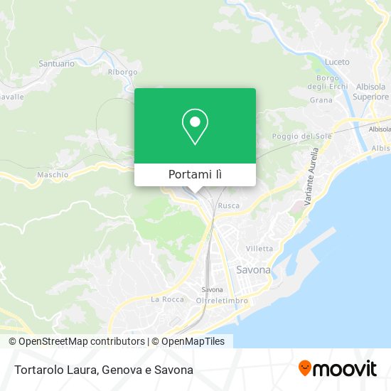 Mappa Tortarolo Laura