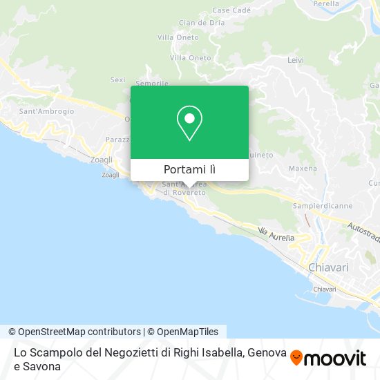 Mappa Lo Scampolo del Negozietti di Righi Isabella