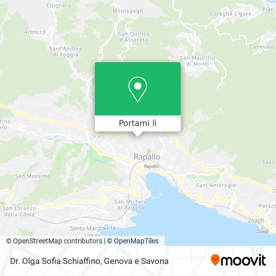 Mappa Dr. Olga Sofia Schiaffino