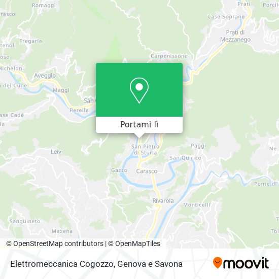 Mappa Elettromeccanica Cogozzo
