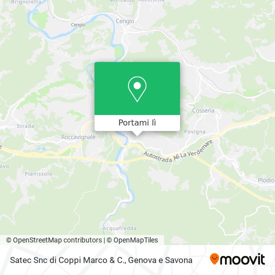 Mappa Satec Snc di Coppi Marco & C.