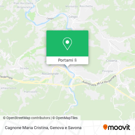 Mappa Cagnone Maria Cristina