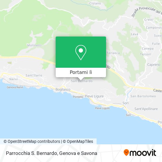 Mappa Parrocchia S. Bernardo