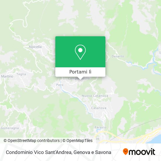 Mappa Condominio Vico Sant'Andrea