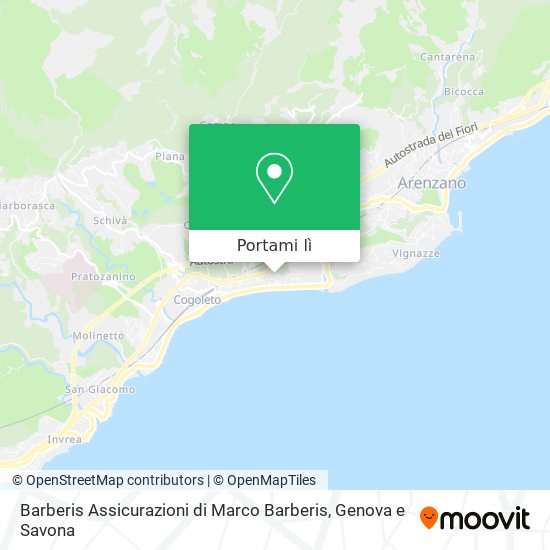 Mappa Barberis Assicurazioni di Marco Barberis