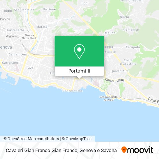 Mappa Cavaleri Gian Franco Gian Franco