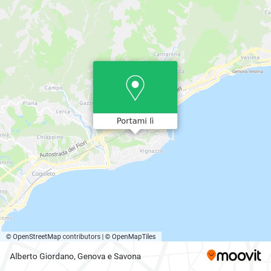 Mappa Alberto Giordano