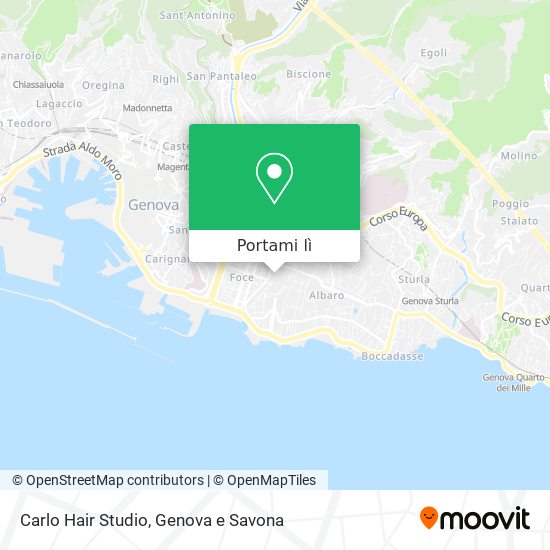 Mappa Carlo Hair Studio