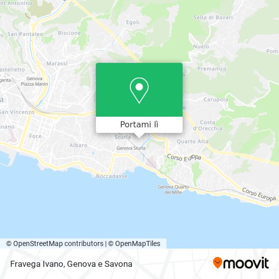 Mappa Fravega Ivano