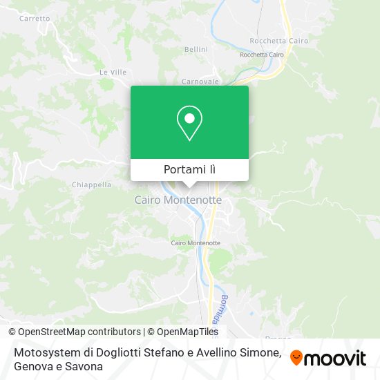 Mappa Motosystem di Dogliotti Stefano e Avellino Simone