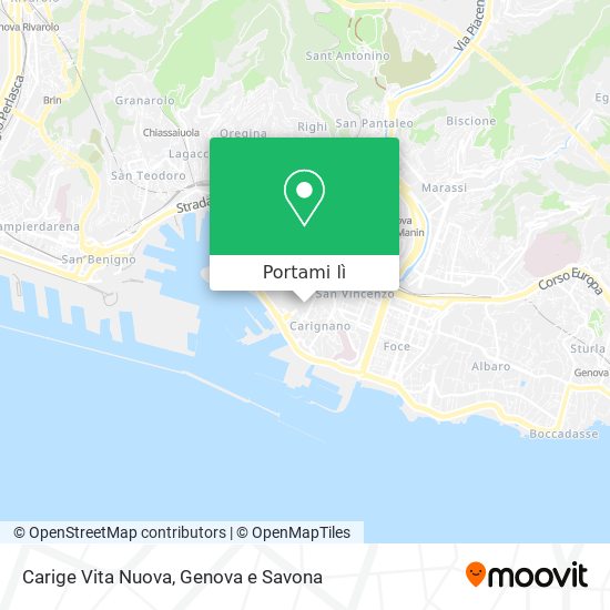 Mappa Carige Vita Nuova