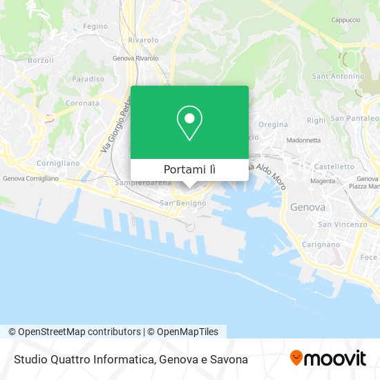 Mappa Studio Quattro Informatica