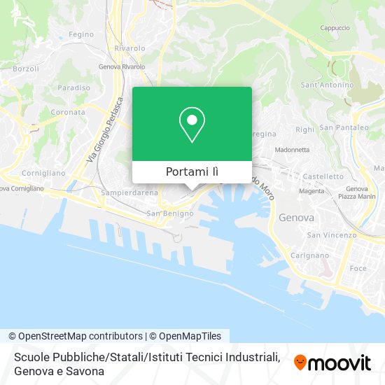 Mappa Scuole Pubbliche / Statali / Istituti Tecnici Industriali