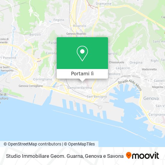 Mappa Studio Immobiliare Geom. Guarna