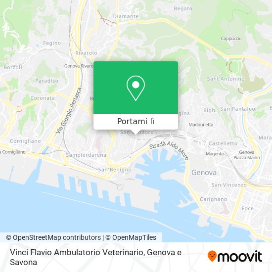 Mappa Vinci Flavio Ambulatorio Veterinario