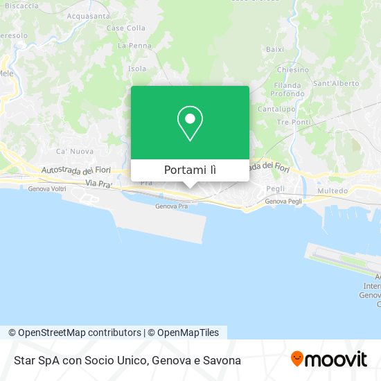 Mappa Star SpA con Socio Unico