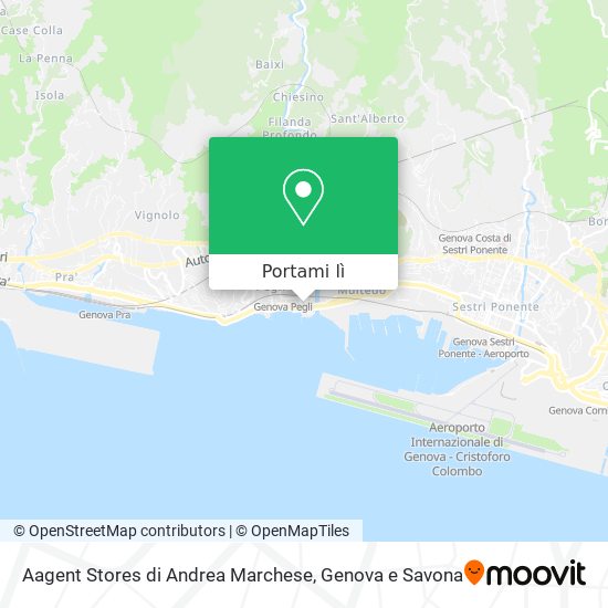 Mappa Aagent Stores di Andrea Marchese