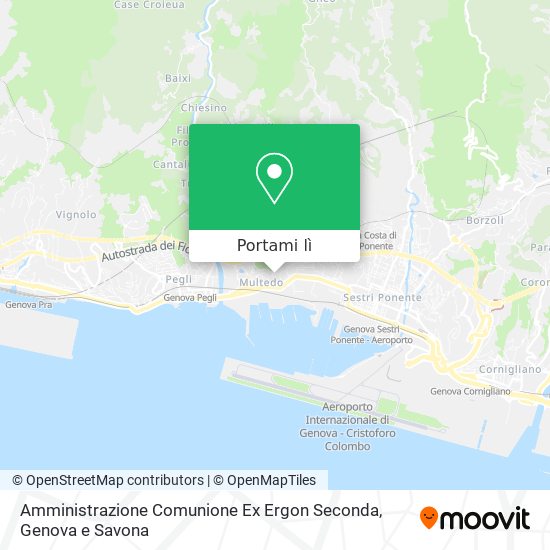 Mappa Amministrazione Comunione Ex Ergon Seconda