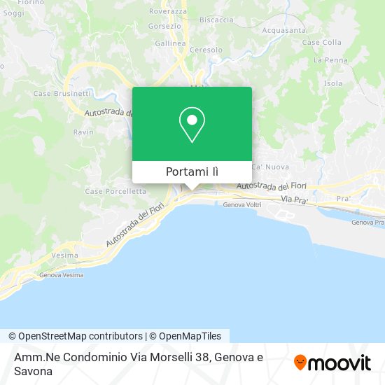 Mappa Amm.Ne Condominio Via Morselli 38