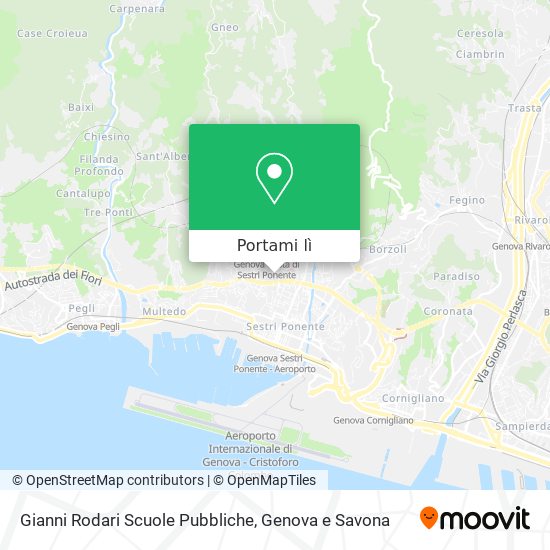 Mappa Gianni Rodari Scuole Pubbliche