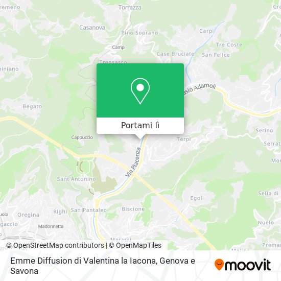 Mappa Emme Diffusion di Valentina la Iacona