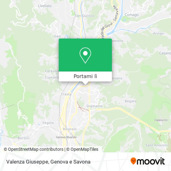 Mappa Valenza Giuseppe