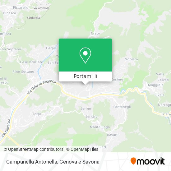 Mappa Campanella Antonella