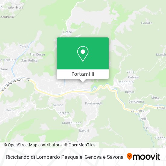 Mappa Riciclando di Lombardo Pasquale