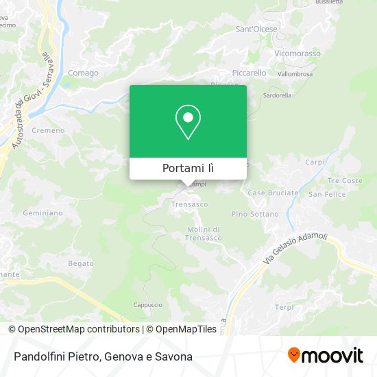 Mappa Pandolfini Pietro