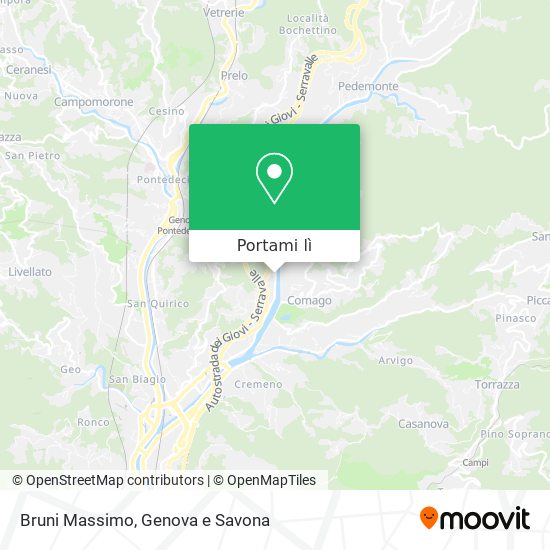 Mappa Bruni Massimo