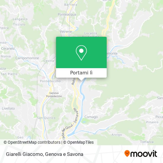 Mappa Giarelli Giacomo