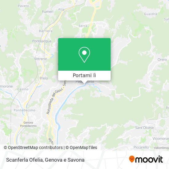 Mappa Scanferla Ofelia