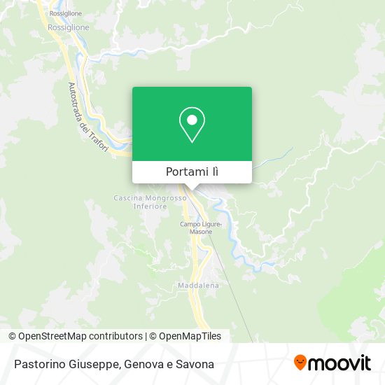 Mappa Pastorino Giuseppe