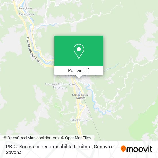 Mappa P.B.G. Società a Responsabilità Limitata