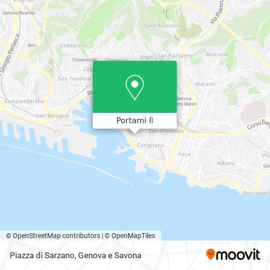 Mappa Piazza di Sarzano