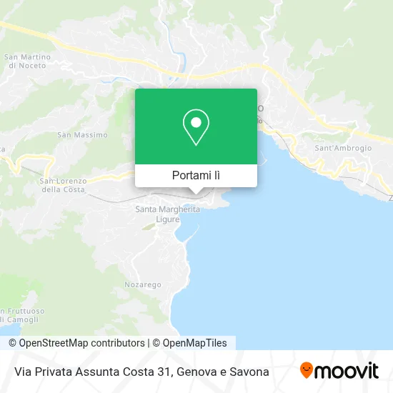 Mappa Via Privata Assunta Costa  31