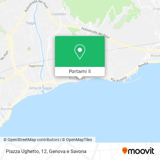 Mappa Piazza Ughetto, 12