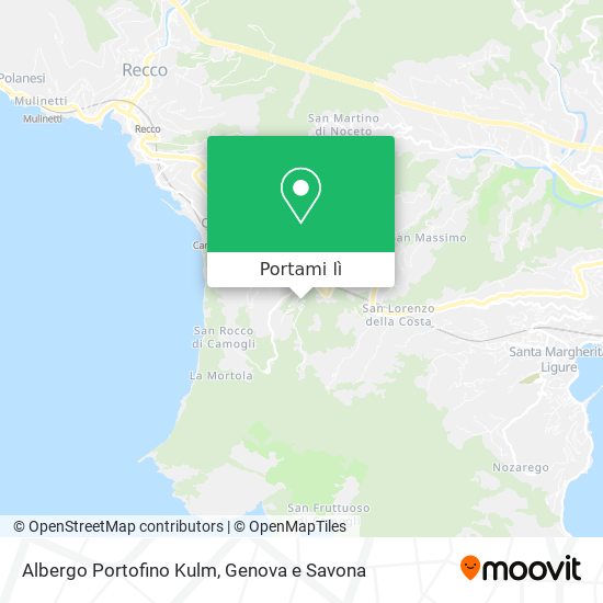 Mappa Albergo Portofino Kulm