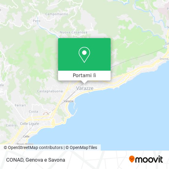 Mappa CONAD