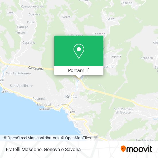 Mappa Fratelli Massone