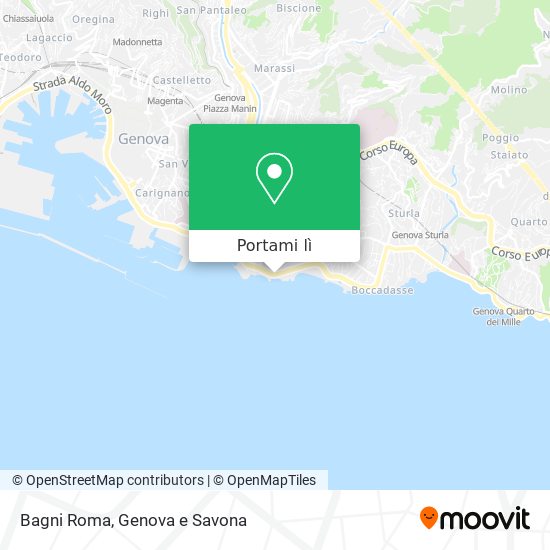 Mappa Bagni Roma