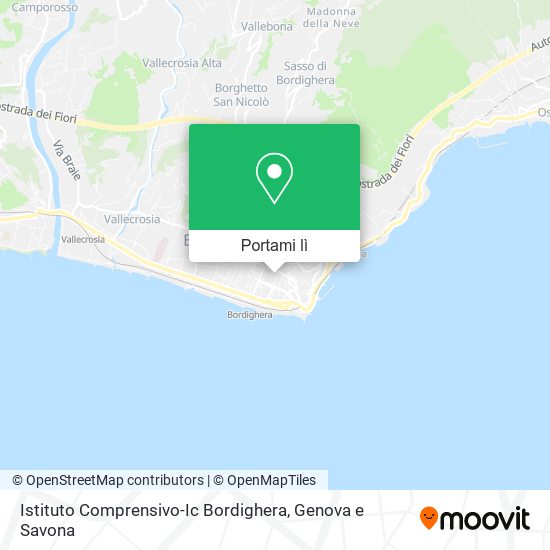 Mappa Istituto Comprensivo-Ic Bordighera