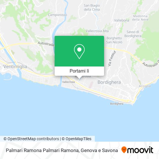 Mappa Palmari Ramona Palmari Ramona