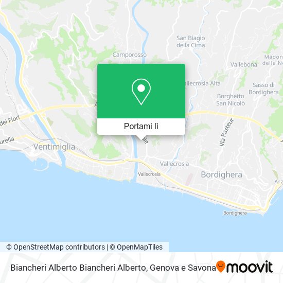 Mappa Biancheri Alberto Biancheri Alberto